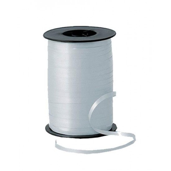 Ασημί Ξυλοκορδέλα για μπαλόνια 500μ Ασημί Ξυλοκορδέλα για μπαλόνια 500μ