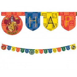 Banner Harry Potter Hogwarts "Happy Birthday Banner Harry Potter Hogwarts "Happy Birthday