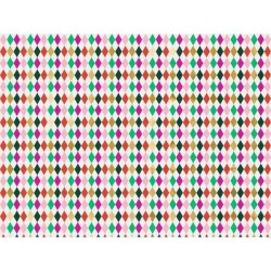 Χαρτί Περιτυλίγματος με Πολύχρωμους Ρόμβους 200cm Χαρτί Περιτυλίγματος με Πολύχρωμους Ρόμβους 200cm