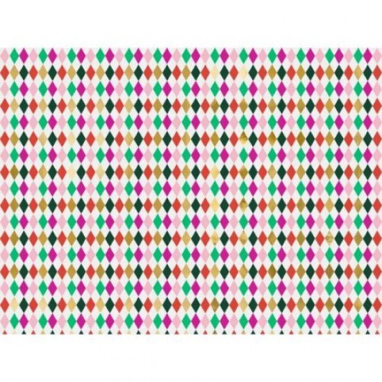 Χαρτί Περιτυλίγματος με Πολύχρωμους Ρόμβους 200cm