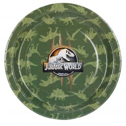 Χάρτινα Πιάτα φαγητού - Jurassic World (6 τεμ)