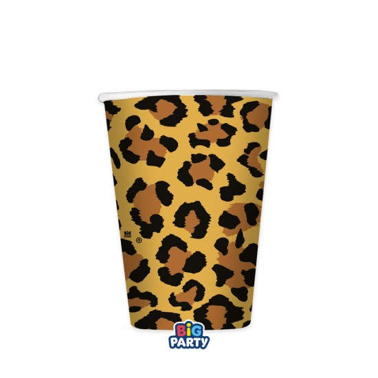 Χάρτινα Ποτήρια- Animal Print (6 τεμ)