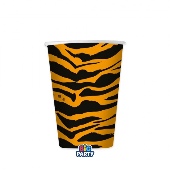 Χάρτινα Ποτήρια- Animal Print (6 τεμ)