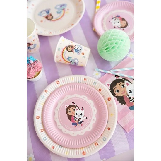 Χάρτινα Ποτήρια - Gabby's Dollhouse (6 τεμ)