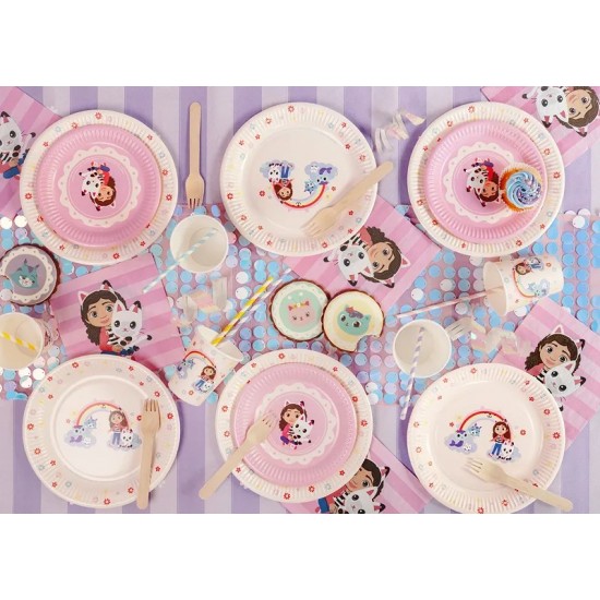 Χάρτινα Ποτήρια - Gabby's Dollhouse (6 τεμ)