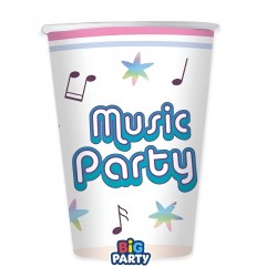 Χάρτινα Ποτήρια - Music Party (6 τεμ) Χάρτινα Ποτήρια - Music Party (6 τεμ)