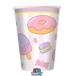 Χάρτινα Ποτήρια- Παγωτά και Ζαχαρωτά (6 τεμ) Χάρτινα Ποτήρια- Παγωτά και Ζαχαρωτά (6 τεμ)