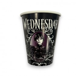 Χάρτινα Ποτήρια - Wednesday Addams (8 τεμ) Χάρτινα Ποτήρια - Wednesday Addams (8 τεμ)