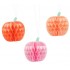 Χάρτινες διακοσμητικές Κολοκύθες (3 τεμ)