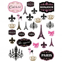 Χάρτινες Κοπτικές Φιγούρες Παρίσι (30 τεμ) Χάρτινες Κοπτικές Φιγούρες Παρίσι (30 τεμ)