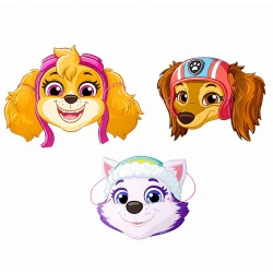 Χάρτινες Μάσκες - Paw Patrol (8 τεμ)