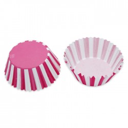Φόρμες για Cupcake - Φούξια (48 τεμ) Φόρμες για Cupcake - Φούξια (48 τεμ)