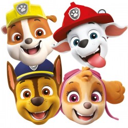 Χάρτινες Μάσκες  Paw Patrol (8 τεμ)
