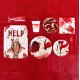 Χάρτινοι Δίσκοι - Ματωμένο χέρι ''HELP'' (2 τεμ)