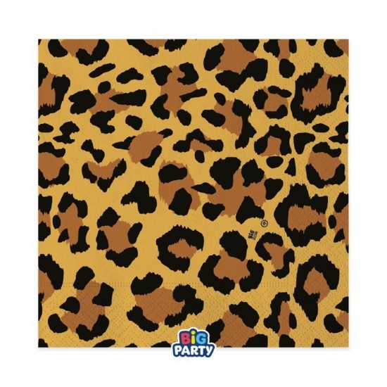 Χαρτοπετσέτες - Animal Print (16 τεμ)