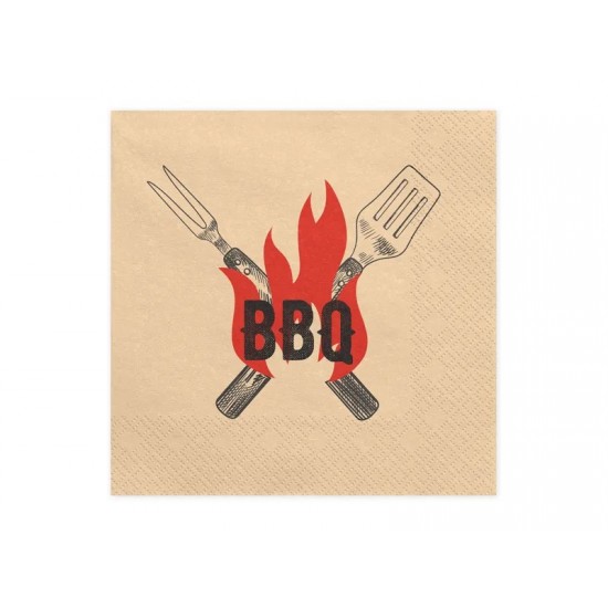 Χαρτοπετσέτες - BBQ (20 τεμ)