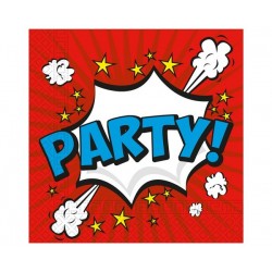 Χαρτοπετσέτες Boom Party (20 τεμ) Χαρτοπετσέτες Boom Party (20 τεμ)