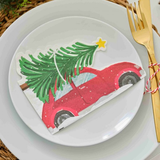 Χαρτοπετσέτες Christmas Car (16 τεμ) Χαρτοπετσέτες Christmas Car (16 τεμ)