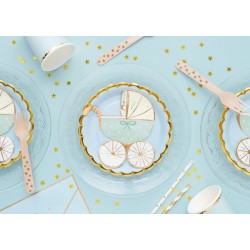 Χαρτοπετσέτες γαλάζιο Καροτσάκι μωρού (20 τεμ) Χαρτοπετσέτες γαλάζιο Καροτσάκι μωρού (20 τεμ)