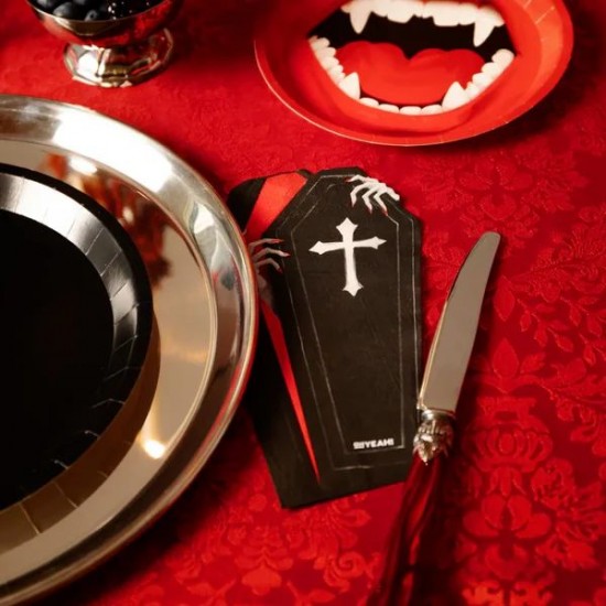 Χαρτοπετσέτες Halloween - Φέρετρο με Χέρια (20 τεμ)