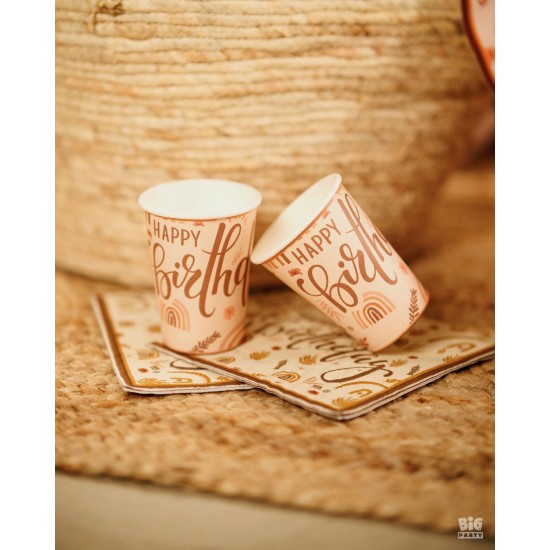 Χαρτοπετσέτες -  Boho ουράνιο τόξο (20 τεμ)