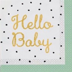 Χαρτοπετσέτες Hello Baby (16 τεμ) Χαρτοπετσέτες Hello Baby (16 τεμ)