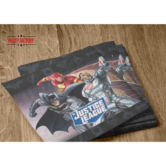 Χαρτοπετσέτες Justice League (20 τεμ)