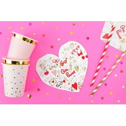 Χαρτοπετσέτες καρδιά ΧΟΧΟ (20 τεμ) Χαρτοπετσέτες καρδιά ΧΟΧΟ (20 τεμ)