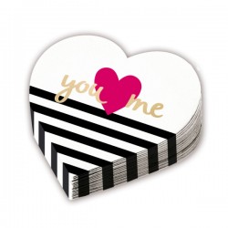 Χαρτοπετσέτες καρδιά - Everyday Love (12 τεμ) Χαρτοπετσέτες καρδιά - Everyday Love (12 τεμ)