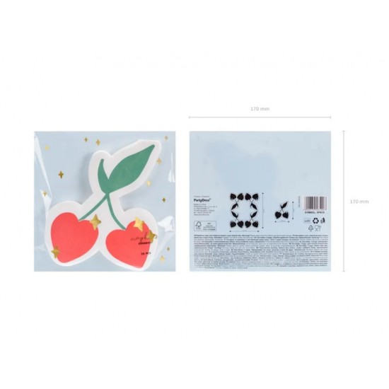 Χαρτοπετσέτες Κερασάκια (20 τεμ) Χαρτοπετσέτες Κερασάκια (20 τεμ)