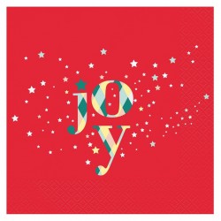 Χαρτοπετσέτες κόκκινες Joy (20 τεμ) Χαρτοπετσέτες κόκκινες Joy (20 τεμ)