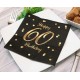 Χαρτοπετσέτες πάρτυ 60th Birthday (20 τεμ)