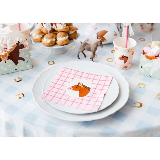 Χαρτοπετσέτες πάρτυ Άλογο Vintage (12 τεμ)