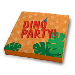 Χαρτοπετσέτες πάρτυ Dino Party (20 τεμ) Χαρτοπετσέτες πάρτυ Dino Party (20 τεμ)