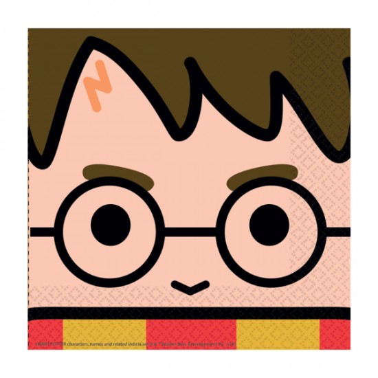 Χαρτοπετσέτες πάρτυ Harry Potter (16 τεμ)