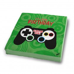 Χαρτοπετσέτες πάρτυ HB Game Controller (20 τεμ) Χαρτοπετσέτες πάρτυ HB Game Controller (20 τεμ)