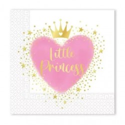 Χαρτοπετσέτες πάρτυ Little Princess (20 τεμ) Χαρτοπετσέτες πάρτυ Little Princess (20 τεμ)
