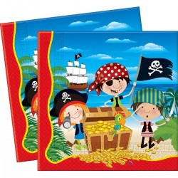 Χαρτοπετσέτες πάρτυ Πειρατές (20 τεμ) Χαρτοπετσέτες πάρτυ Πειρατές (20 τεμ)