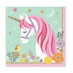 Χαρτοπετσέτες φαγητού μαγικός Μονόκερος (16 τεμ)