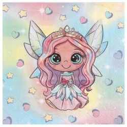 Χαρτοπετσέτες φαγητού Νεράιδα (20 τεμ) Χαρτοπετσέτες φαγητού Νεράιδα (20 τεμ)