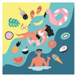 Χαρτοπετσέτες Summer Party (20 τεμ) Χαρτοπετσέτες Summer Party (20 τεμ)