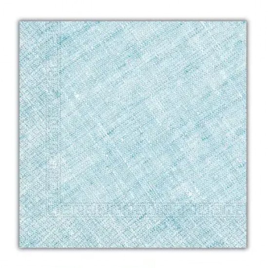 Χαρτοπετσέτες Τιρκουάζ σχέδιο πλέξη (20 τεμ)