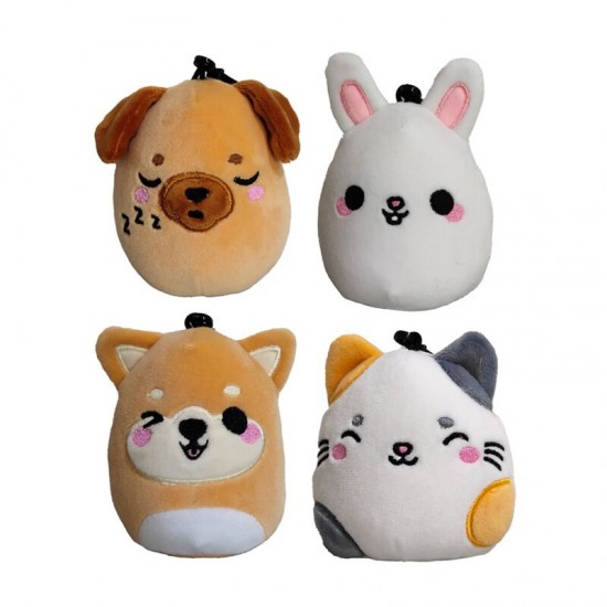 Λούτρινο Μπρελόκ Ζωάκια Λούτρινο Μπρελόκ Ζωάκια