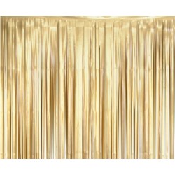 Χρυσή Ματ Κουρτίνα Πάρτυ (200x100cm)