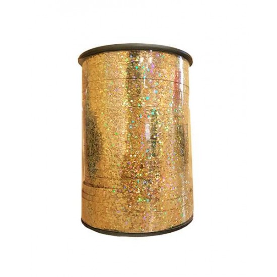 Χρυσή μεταλλική κορδέλα για μπαλόνια