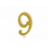 Χρυσό κεράκι αριθμός 9