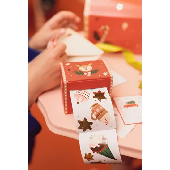 Χριστουγεννιάτικα Αυτοκόλλητα & Ετικέτες σε κουτάκι (68 τεμ) Χριστουγεννιάτικα Αυτοκόλλητα & Ετικέτες σε κουτάκι (68 τεμ)