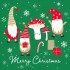 Χριστουγεννιάτικες Χαρτοπετσέτες - Merry Christmas Gnomes (20 τεμ)