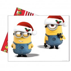 Χριστουγεννιάτικο Τραπεζομάντηλο πάρτυ – Minions Χριστουγεννιάτικο Τραπεζομάντηλο πάρτυ – Minions