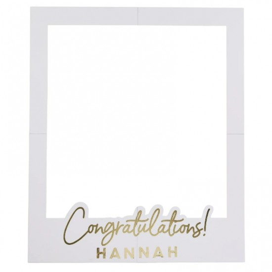 Custom Photobooth για Αποφοίτηση "Congratulations"